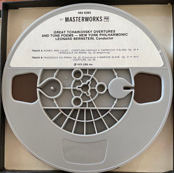 Pyotr Ilyich Tchaikovsky, New York Philharmonic, Leonard Bernstein : Great Tchaikovsky Overtures And Tone Poems (Reel, Comp, Club)