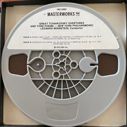 Pyotr Ilyich Tchaikovsky, New York Philharmonic, Leonard Bernstein : Great Tchaikovsky Overtures And Tone Poems (Reel, Comp, Club)