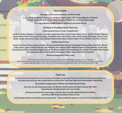 Joff Bush & The Bluey Music Team : Bluey The Album (CD, Album)