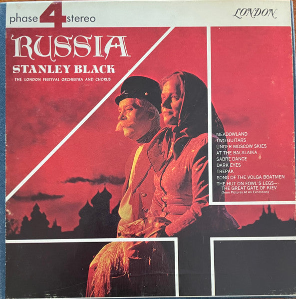 Stanley Black Conducting The London Festival Orchestra And London Festival Chorus : Russia (Reel, 4tr Stereo, 7" Reel, Album)