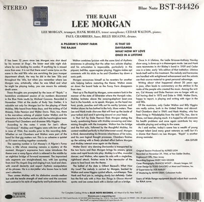 Lee Morgan : The Rajah (LP, Album, RE, 180)