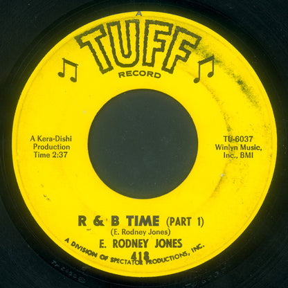 E. Rodney Jones : R & B Time (7")