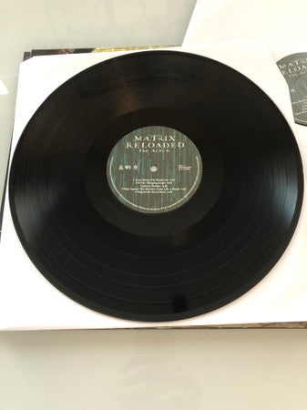 Various : The Matrix Reloaded The Album (2xLP + LP, S/Sided, Etch + Comp, RE)