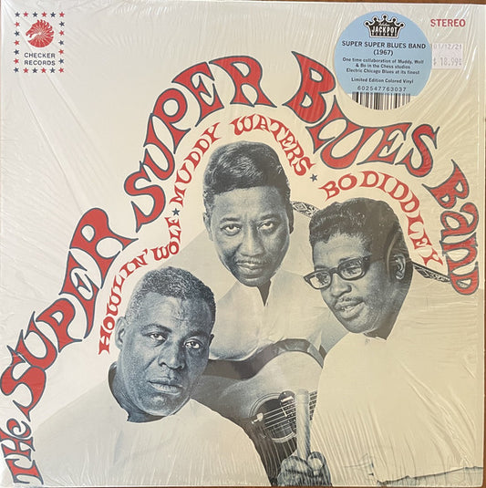 Howlin' Wolf, Muddy Waters & Bo Diddley : The Super Super Blues Band (LP, Album, Ltd, RE, Blu)