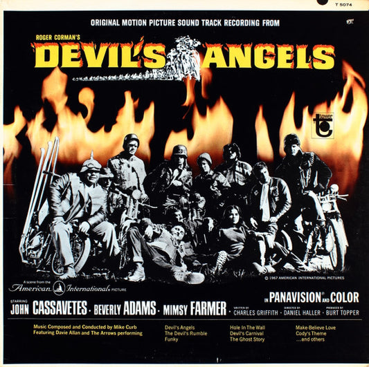 Jerry* And The Portraits (5) / The Arrows* : Original Motion Picture Sound Track Recording From "Devil's Angels" (LP, Mono)