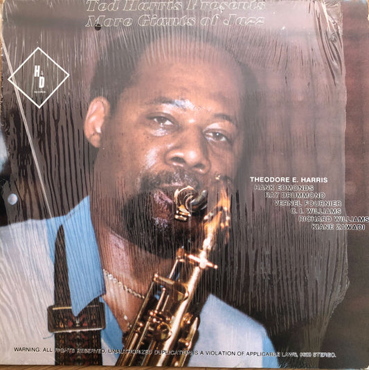 Ted Harris (4) : Ted Harris Presents More Giants Of Jazz (LP, Album)