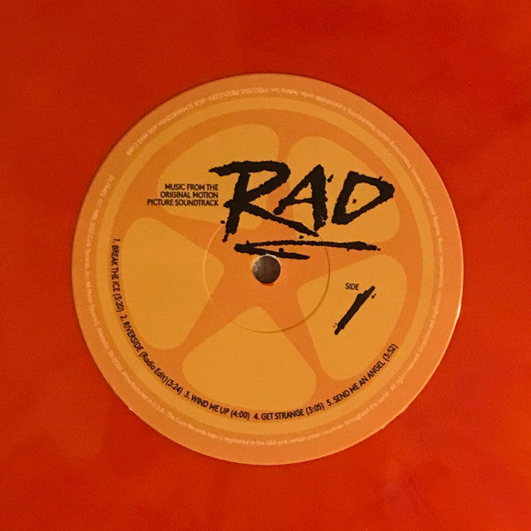 Various : Rad (Music From The Motion Picture Soundtrack) (LP, Album, RE, Ora)