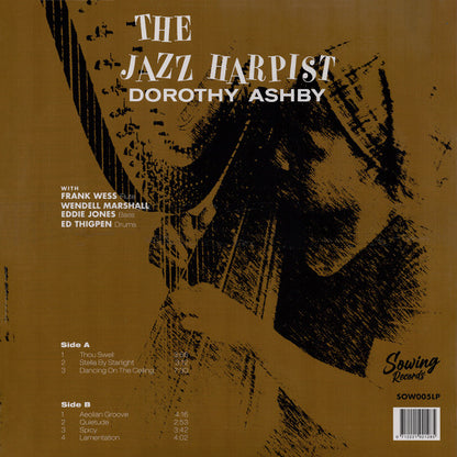 Dorothy Ashby : The Jazz Harpist (LP, Album, Mono, Ltd, RE, Cle)