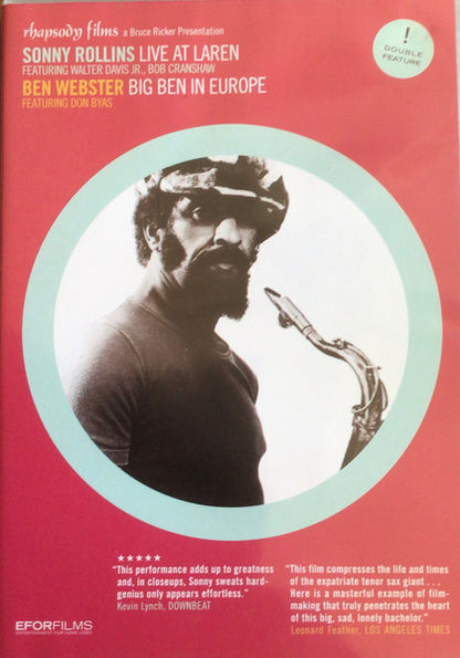 Sonny Rollins / Ben Webster : Live At Laren / Big Ben In Europe (DVD-V, D/Sided, Comp, NTSC, PAL)