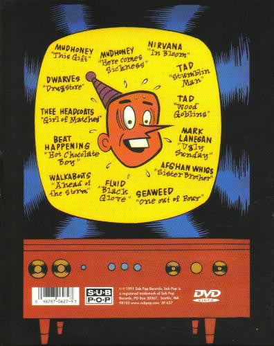 Various : Sub Pop Video Network Program 1 (DVD-V, Comp, RE, NTSC, PAL)
