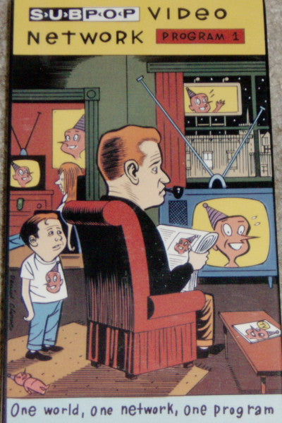 Various : Sub Pop Video Network Program 1 (DVD-V, Comp, RE, NTSC, PAL)