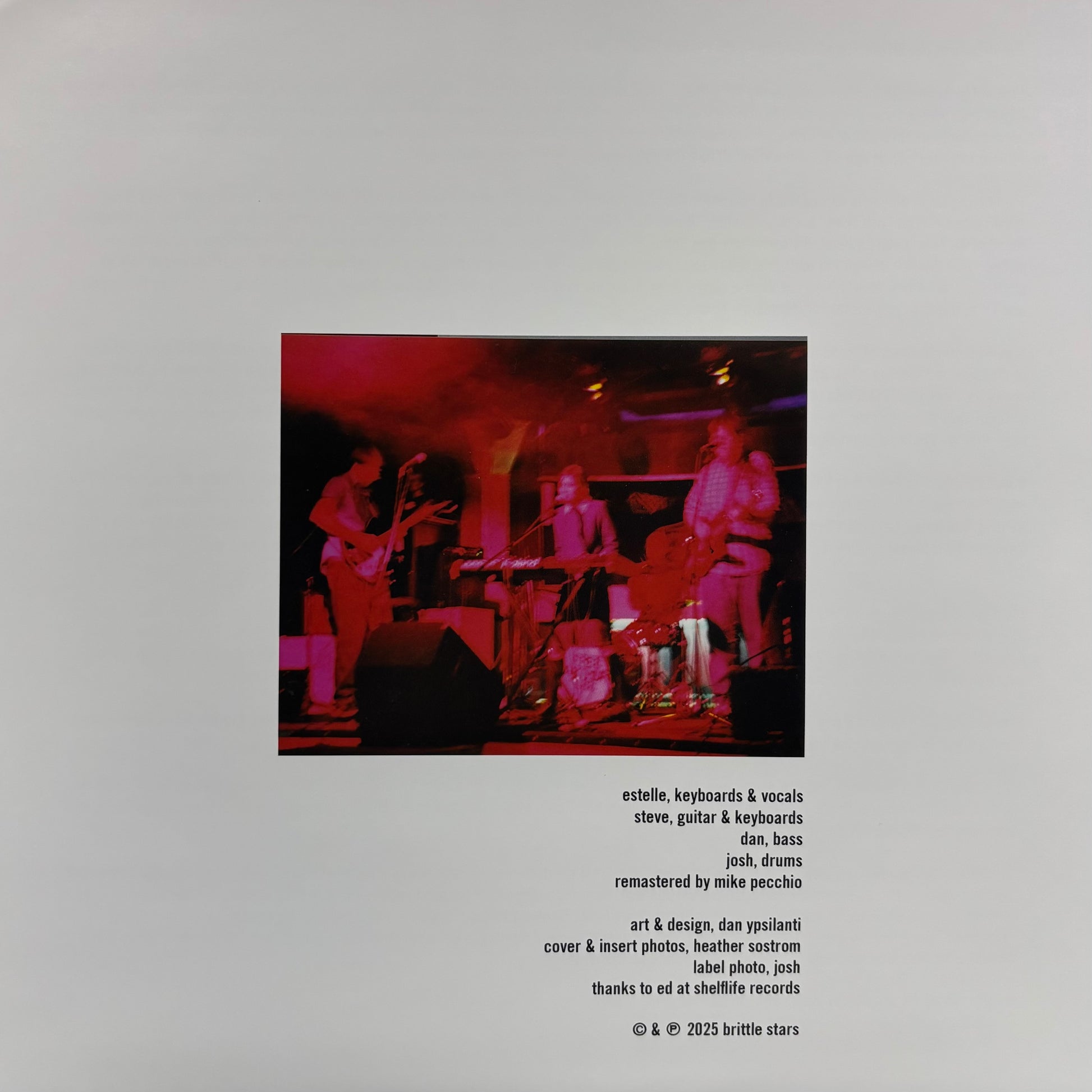 Brittle Stars : Brittle Stars (LP, Ltd, RE, RM)