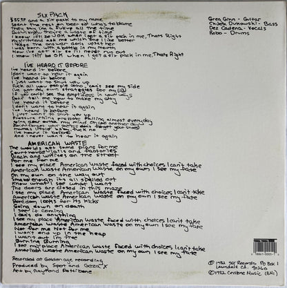 Black Flag : Six Pack (12", RE)