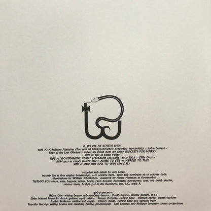 Godspeed You! Black Emperor* : G_d's Pee At State's End! (LP, 180 + 10", EP + Album)