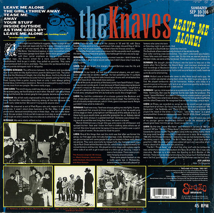 The Knaves : Leave Me Alone! (10", EP, Comp, Mono)