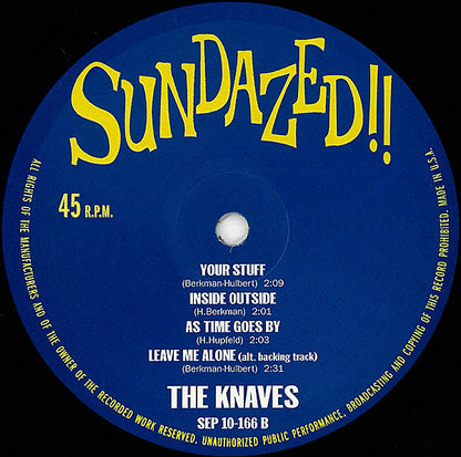 The Knaves : Leave Me Alone! (10", EP, Comp, Mono)