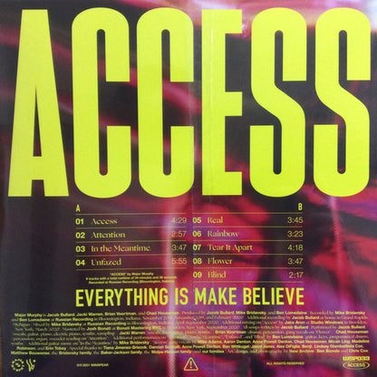 Major Murphy : Access (LP, Album, Ltd, Blu)