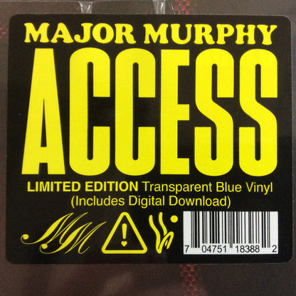 Major Murphy : Access (LP, Album, Ltd, Blu)