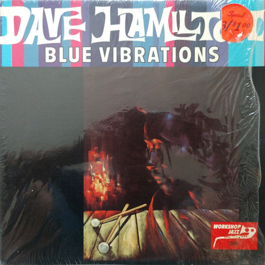 Dave Hamilton : Blue Vibrations (LP, Album, Mono)
