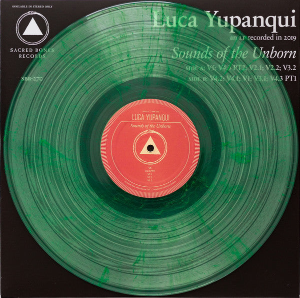 Luca Yupanqui : Sounds Of The Unborn (LP, Album, Ltd, Cle)