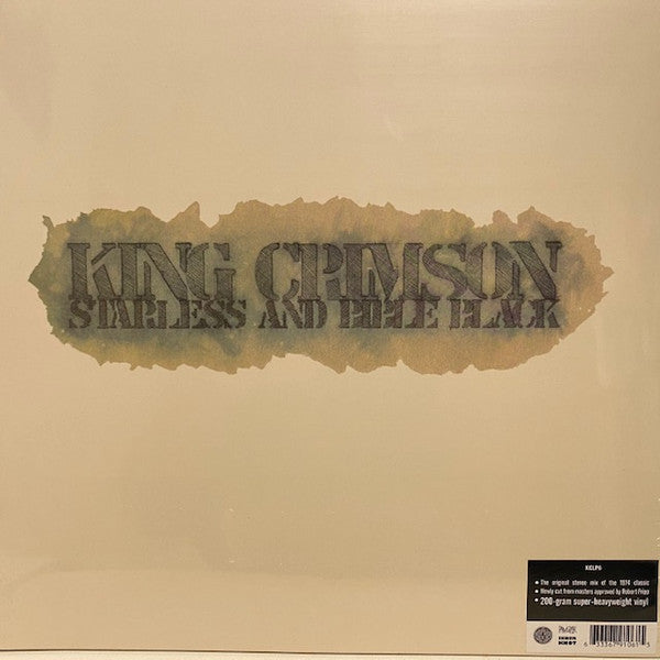 King Crimson : Starless And Bible Black (LP, Album, RE, 200)