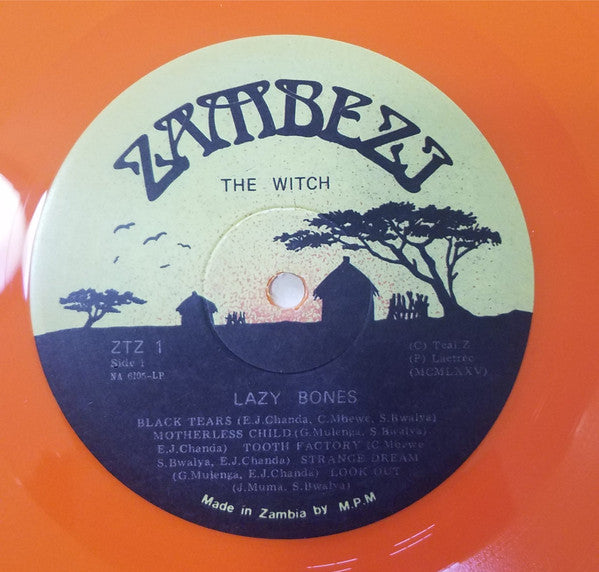 Witch (3) : Lazy Bones!! (LP, Album, Ltd, RE, Ora)