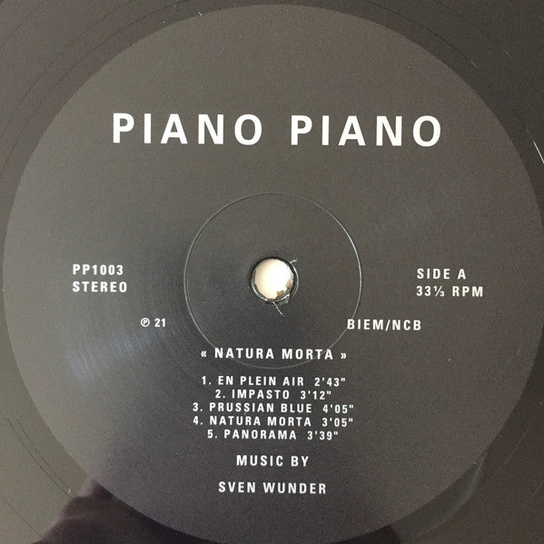 Sven Wunder : Natura Morta (LP, Album, EU )
