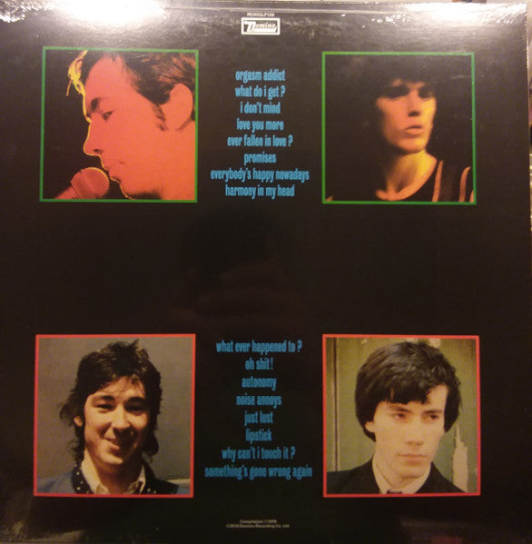 Buzzcocks : Singles Going Steady (LP, Comp, RE, RM)