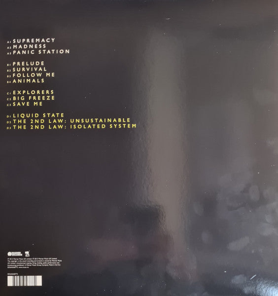 Muse : The 2nd Law (2xLP, Album, RE)