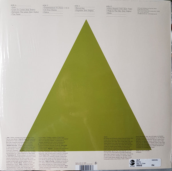 Bonobo : Days To Come (2xLP, Album, RP)