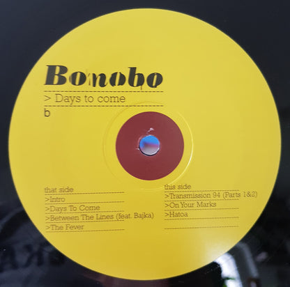 Bonobo : Days To Come (2xLP, Album, RP)