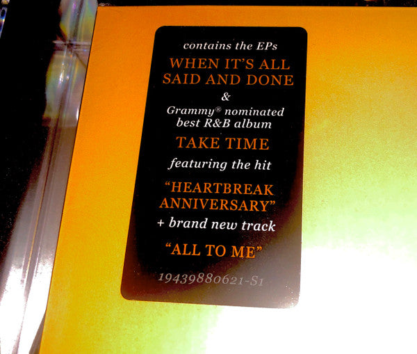 Givēon* : When It's All Said And Done... Take Time (LP, Comp)