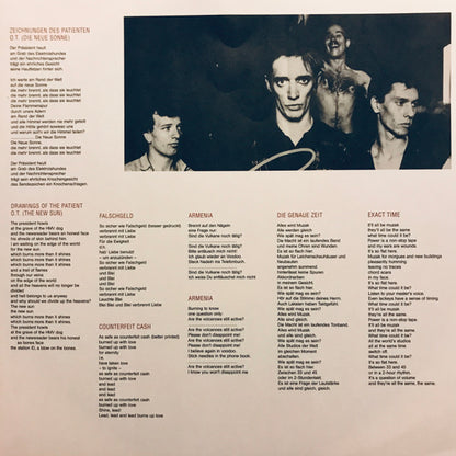 Einstürzende Neubauten : Zeichnungen Des Patienten O.T. (Drawings Of Patient O.T.) (LP, Album, RE, RM)