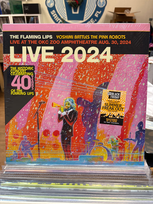 The Flaming Lips-Yoshimi Battles The Pink Robots - Live at the Zoo Amphitheatre, Oklahoma City, August 30, 2024 RSD Black Friday 2025 2xLP
