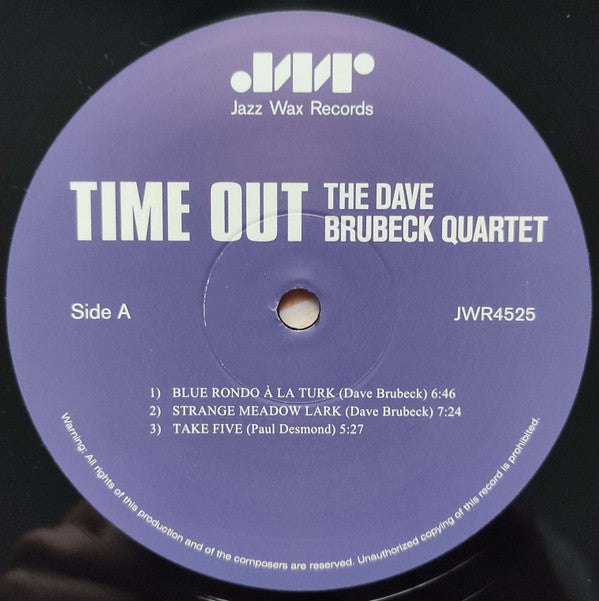 The Dave Brubeck Quartet : Time Out (LP, Ltd, RE)