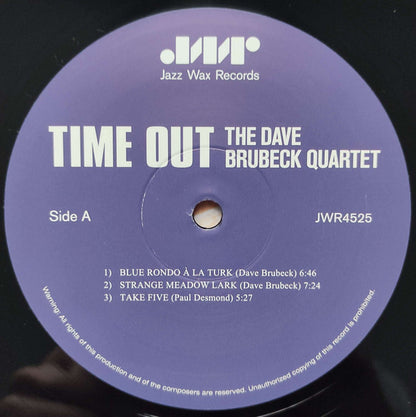The Dave Brubeck Quartet : Time Out (LP, Ltd, RE)