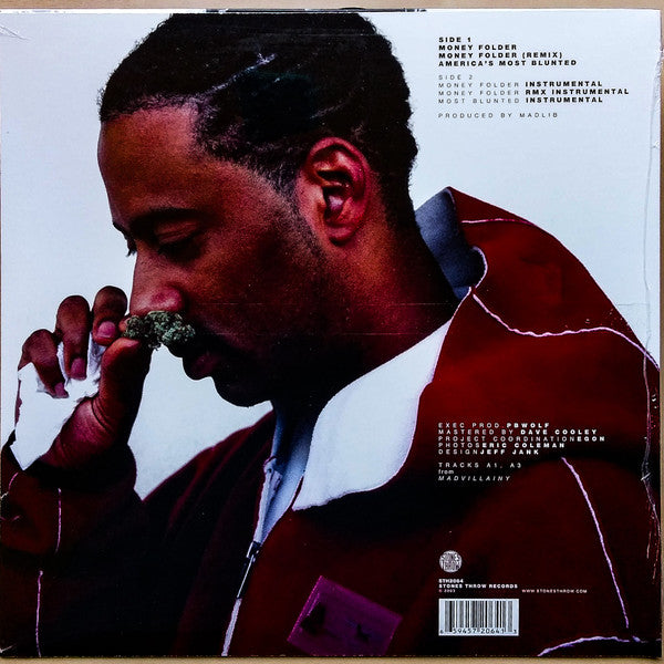Madvillain : Money Folder / America's Most Blunted (12", Single, RP)