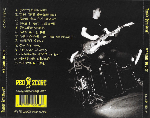 Teenage Bottlerocket : Warning Device (CD, Album)