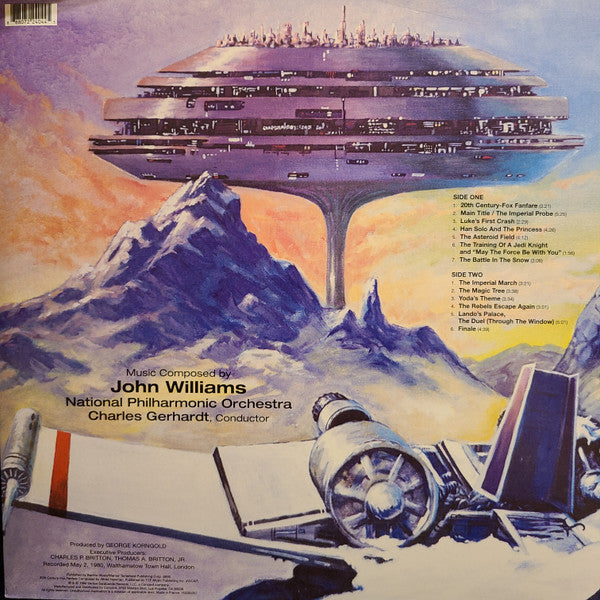 John Williams (4), National Philharmonic Orchestra, Charles Gerhardt : The Empire Strikes Back (Symphonic Suite From The Original Motion Picture Score) (LP, Album)