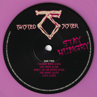 Twisted Sister : Stay Hungry (LP, Album, Ltd, RE, Pin)