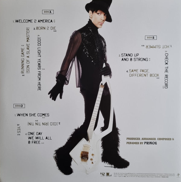Prince : Welcome 2 America (Album, Ltd + LP, Gol + LP, S/Sided, Etch, Gol)