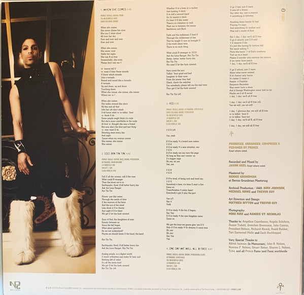 Prince : Welcome 2 America (Album, Ltd + LP, Gol + LP, S/Sided, Etch, Gol)