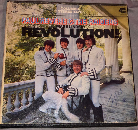 Paul Revere & The Raiders : Revolution! (Reel, 4tr Stereo, Album, Gre)