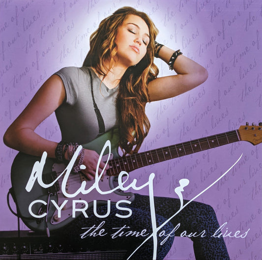 Miley Cyrus : The Time Of Our Lives (12", EP, Ltd, RE, Whi)