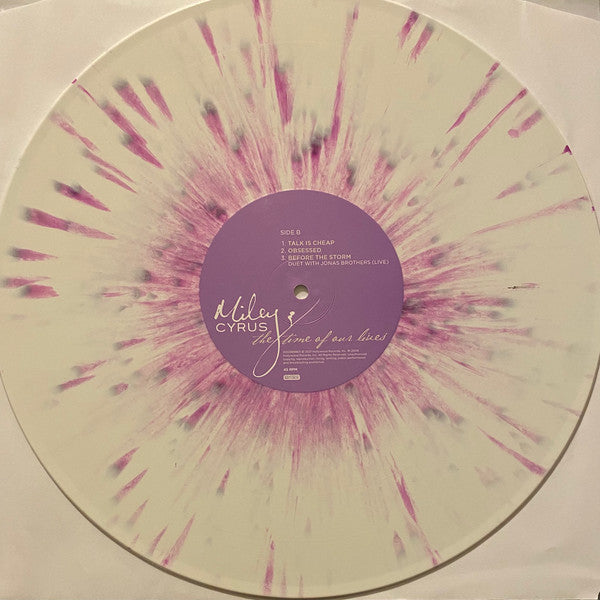 Miley Cyrus : The Time Of Our Lives (12", EP, Ltd, RE, Whi)