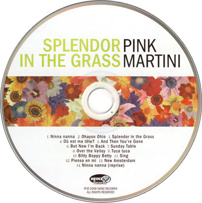 Pink Martini : Splendor In The Grass (CD, Album, Dig)