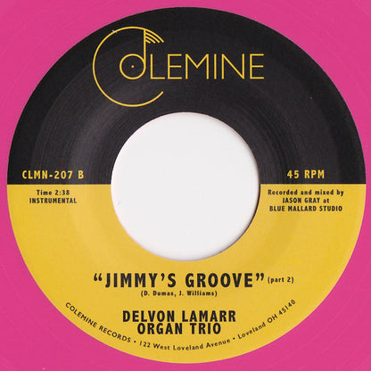 Delvon Lamarr Organ Trio* : Jimmy's Groove (7", Single, Ltd, Pin)