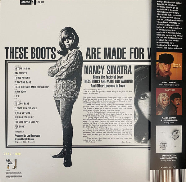 Nancy Sinatra : Boots (LP, Ltd, Num, RE, Blu)