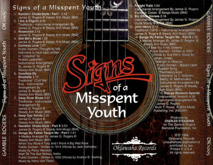 Gamble Rogers : Signs of a Misspent Youth (CD, Album)