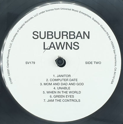 Suburban Lawns : Suburban Lawns (LP, Album, RE)